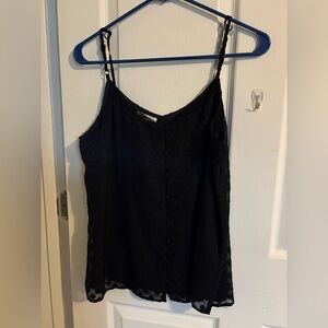 Maurice’s black sparkly tank top